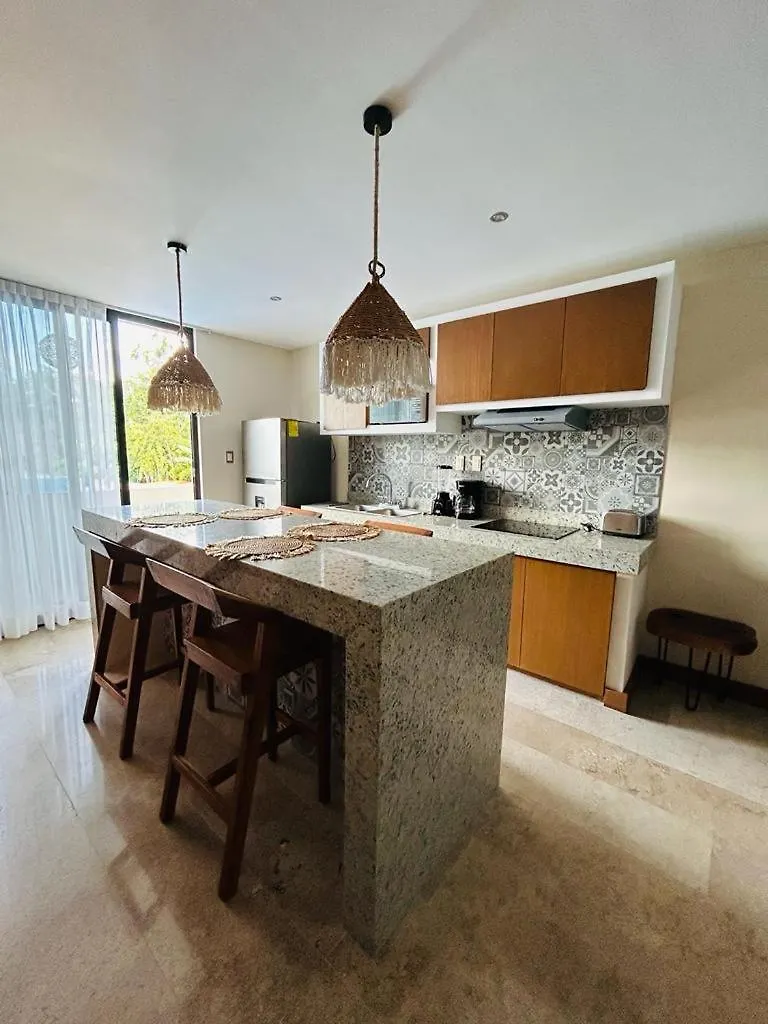 Modern 2 Bedroom 2 Bathroom Apartment In Tulum Mexico